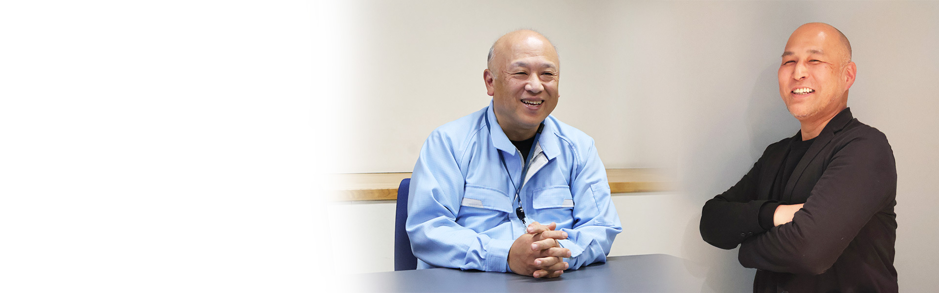 開発担当の戸塚とセキュリティIT統括部澤田