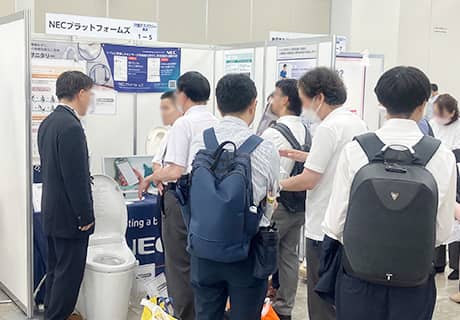 ブースのようす