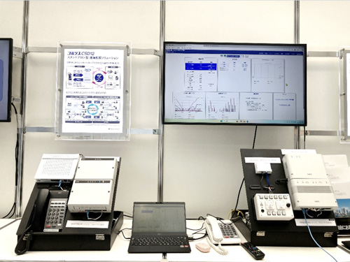 コルソス CSD12 スタンドアロン型の展示の写真