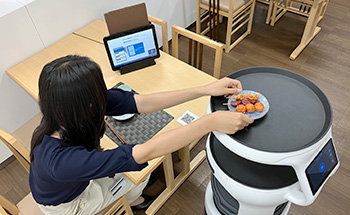 配膳ロボット導入イメージ