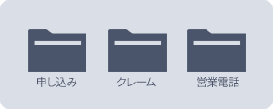 カテゴリ分けのイメージ図