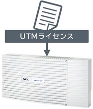 内蔵UTM機能