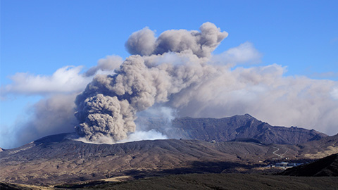 火山の画像
