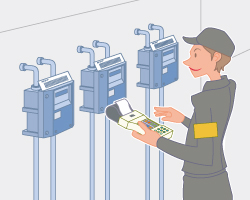 水道・ガス・電気の検針業務を効率アップ
