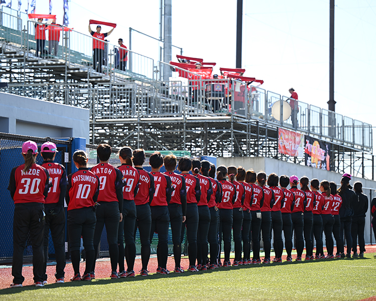 Necプラットフォームズ 女子ソフトボール部 Red Falcons Necプラットフォームズ