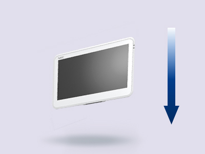 TWINPOS S2 タブレット型POS落下